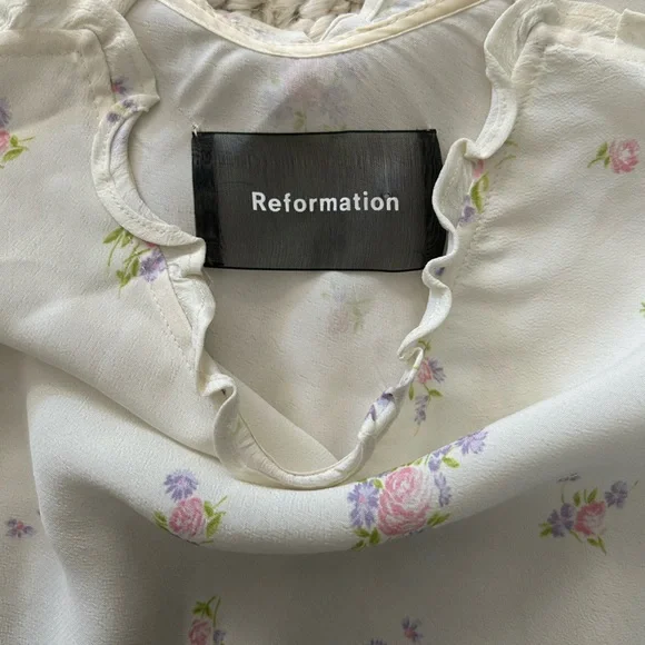 Reformation - Fiddle Ruffled Camisole - S - Picture 5 of 7